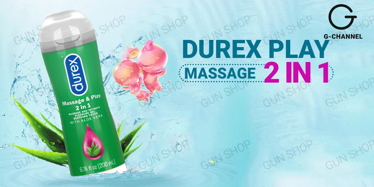Gel bôi trơn Durex Play 2 in 1 200ml - Mượt mà, kích thích — ảnh 2