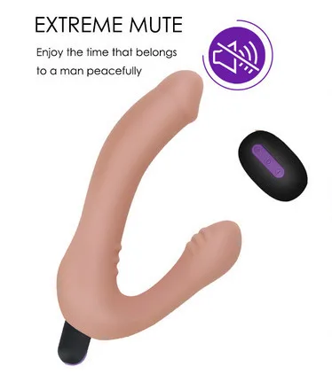 Dương vật giả 2 đầu Lovetoy Ijoy Strapless 10 chế độ rung — Ưu điểm vượt trội của dương vật silicon 2 đầu