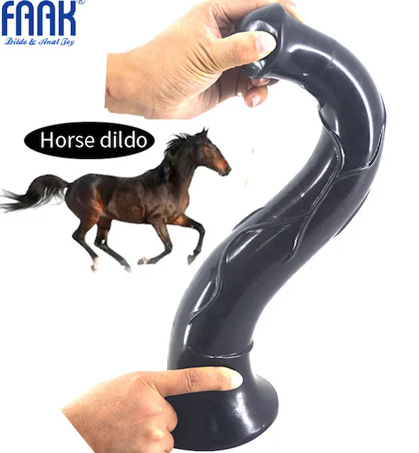 Dương vật giả ngựa siêu to khổng lồ kích thích mạnh mẽ — Đa dạng màu sắc lựa chọn