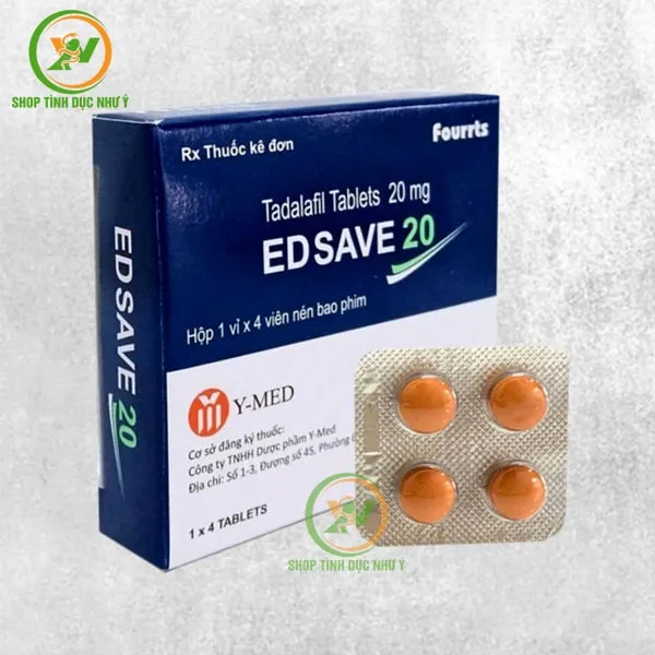 EdSave 20mg tăng cường sinh lý nam kéo dài thời gian hiệu quả — ảnh 2