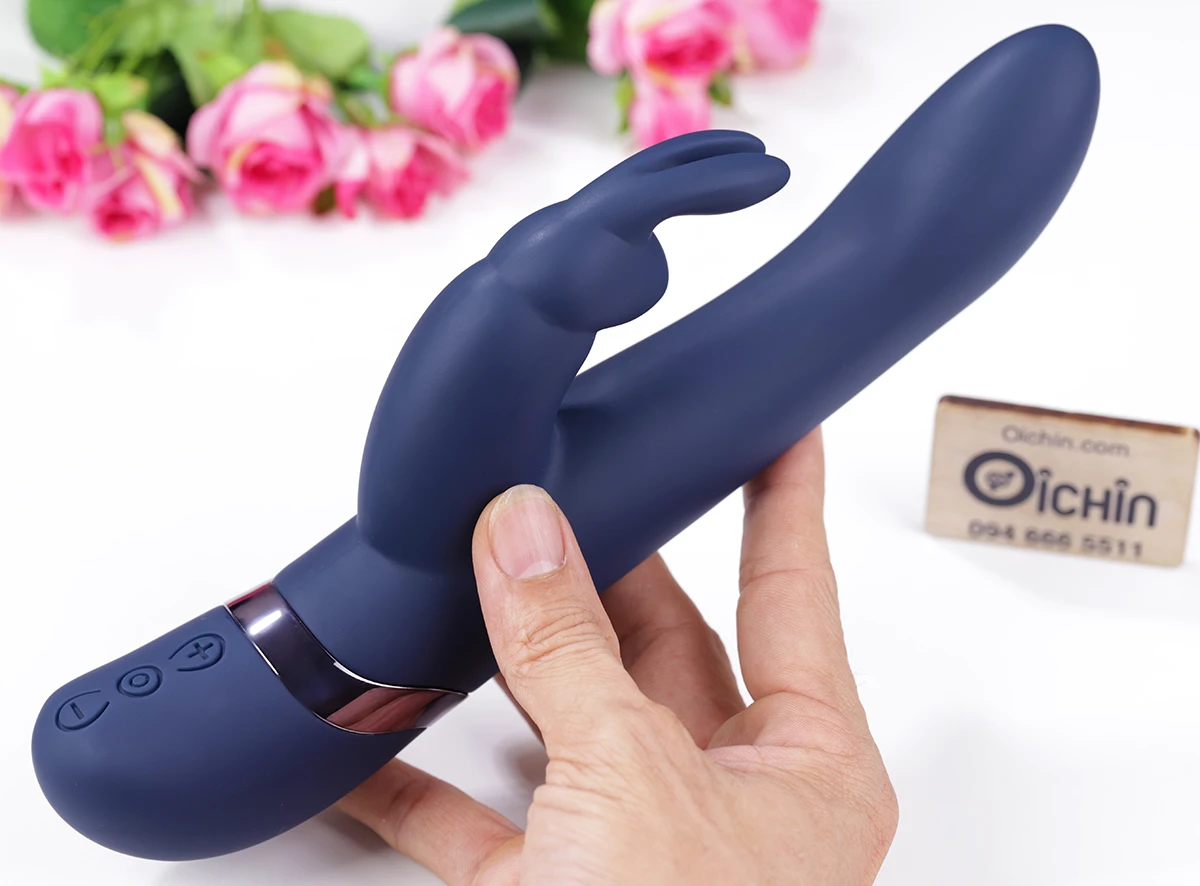 Dương vật giả Fifty Shades Darker máy rung tai thỏ kích thích điểm G âm vật — ảnh 4