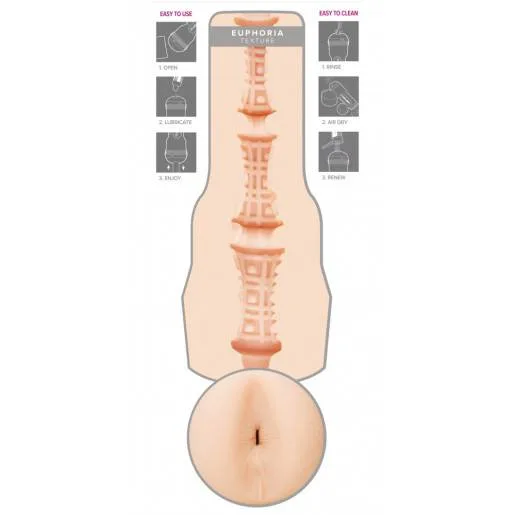 Âm đạo giả Fleshlight Girls Riley Reid Euphoria cấu trúc hậu môn người mẫu diễn viên Âm đạo giả Fleshlight Girls Riley Reid Euphoria cấu trúc — Kết cấu Euphoria độc đáo – Cảm giác ôm sát đầy kích thích