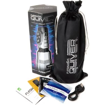 Fleshlight Quiver Rechargeable Vibrating Stroker âm đạo giả cao cấp chính hãng Fleshlight Quiver Rechargeable Vibrating Stroker âm đạo giả — Dễ dàng vệ sinh, dễ sử dụng và được thiết kế để bạn tận