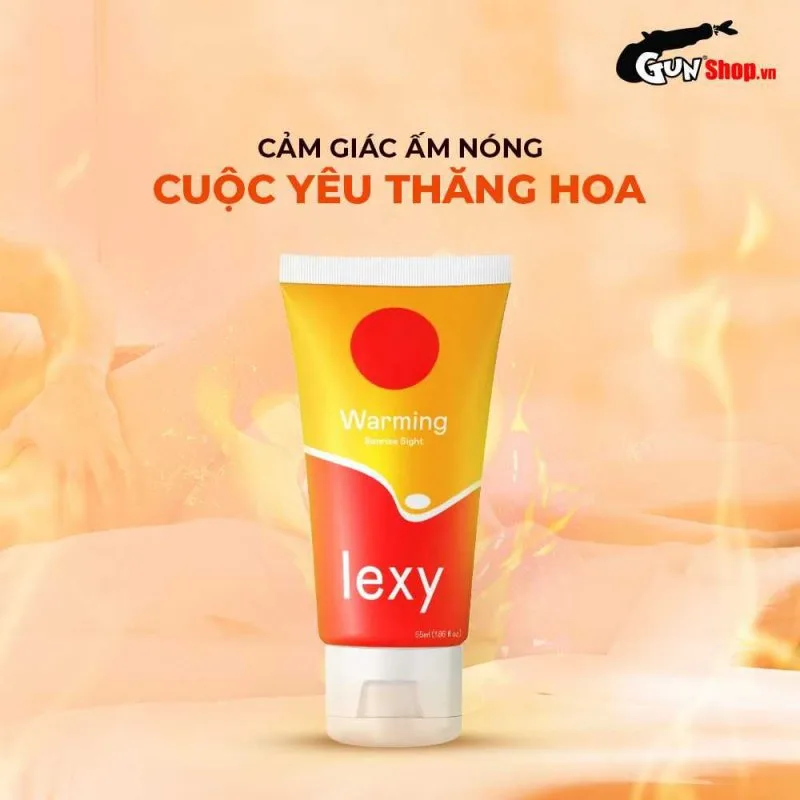 Gel bôi trơn ấm nóng - Lexy Warming - Chai 55ml — ảnh 4