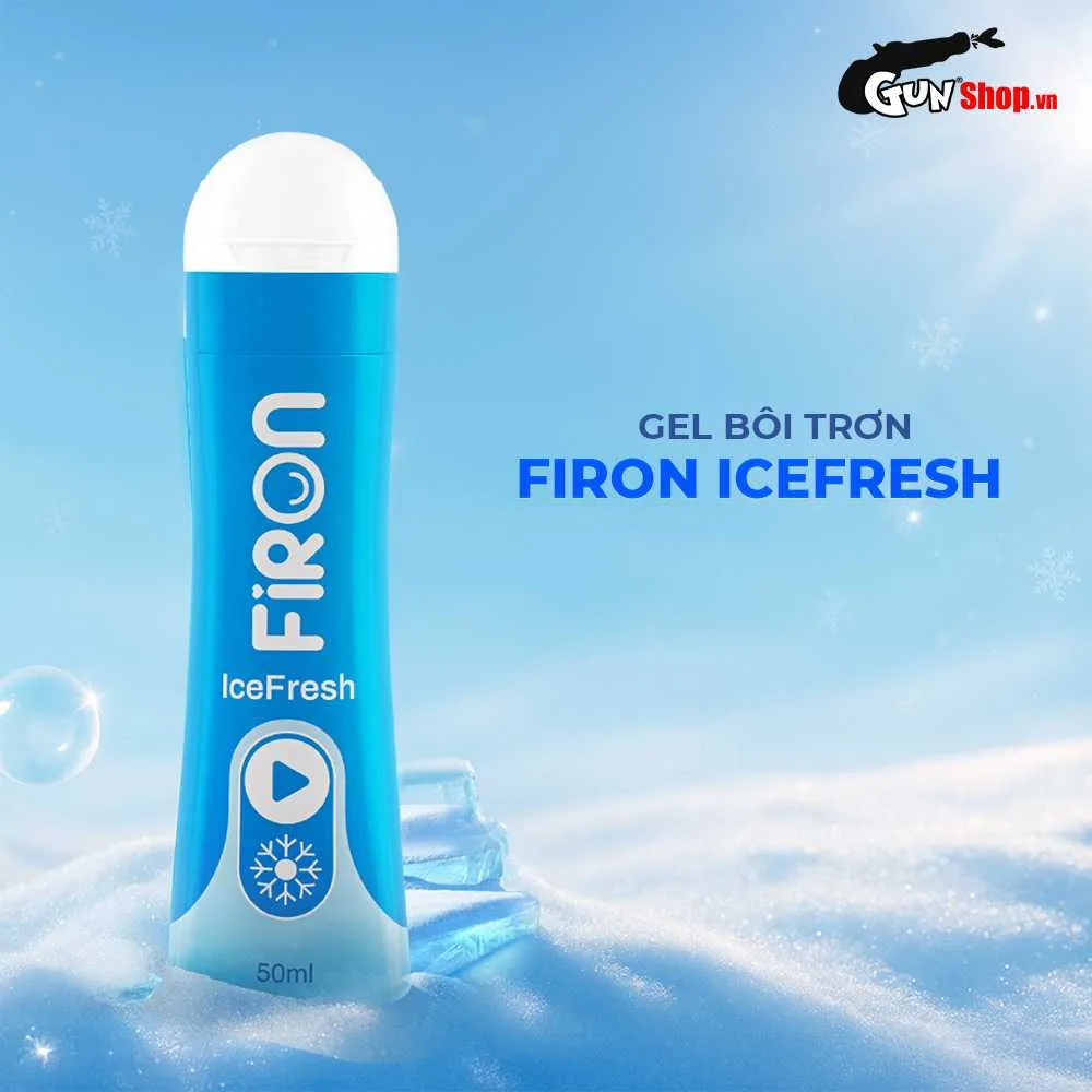 Gel bôi trơn bạc hà mát lạnh Firon Ice Fresh - Chai 50ml — ảnh 3