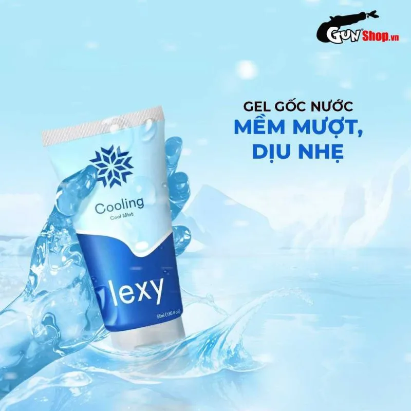 Gel bôi trơn Lexy bạc hà mát lạnh 55ml tăng khoái cảm — ảnh 5