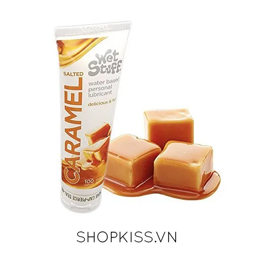 Gel bôi trơn Caramel Vị Mặn thơm ngon kích thích quan hệ miệng — ảnh 2