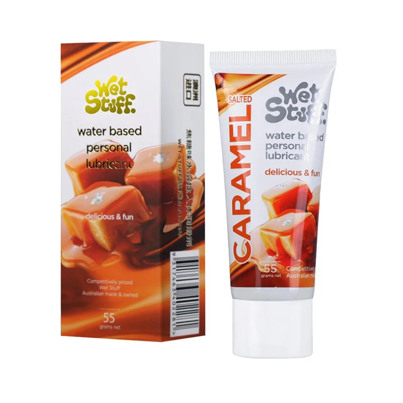 Gel bôi trơn Caramel Vị Mặn thơm ngon kích thích quan hệ miệng