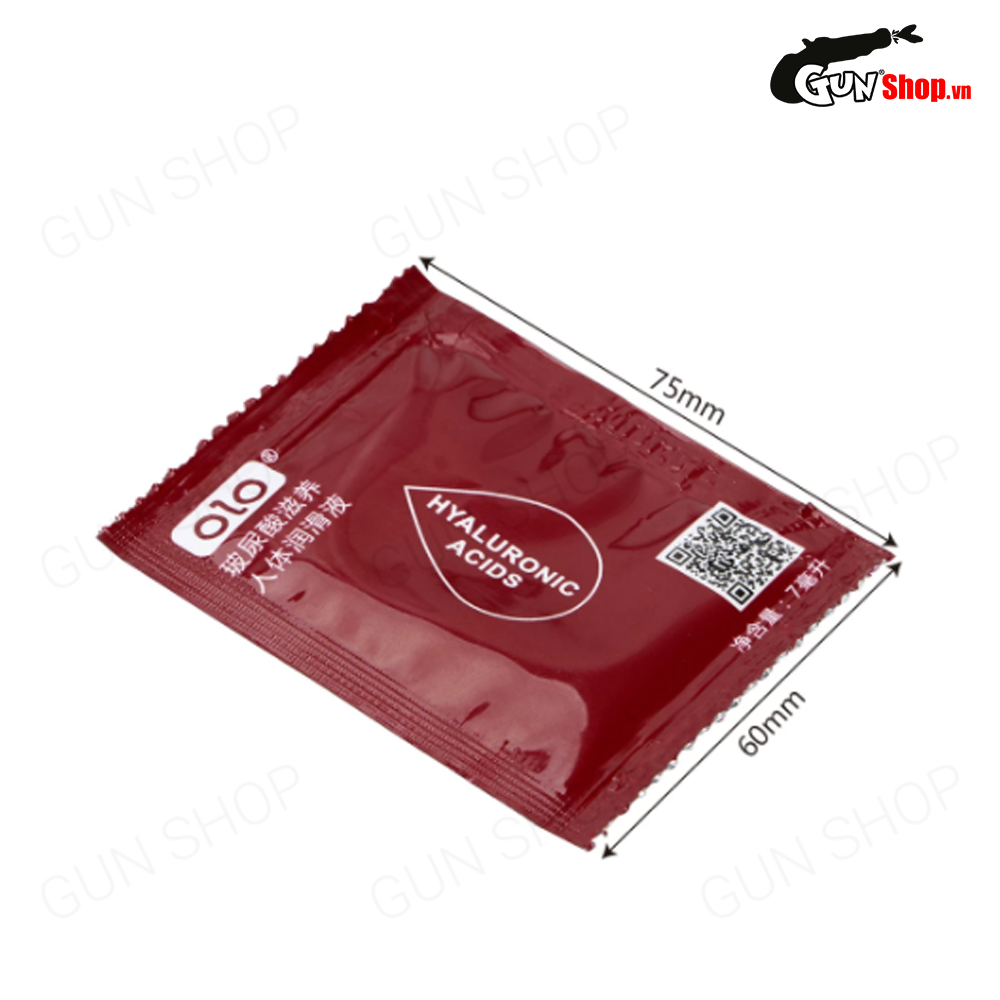 Gel bôi trơn OLO 7ml gốc nước không mùi tăng khoái cảm — ảnh 5