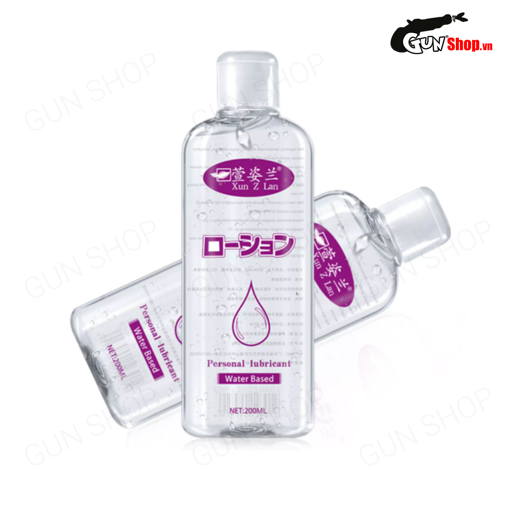Gel bôi trơn gốc nước Xun Z Lan 200ml dịu nhẹ tăng khoái cảm — ảnh 4