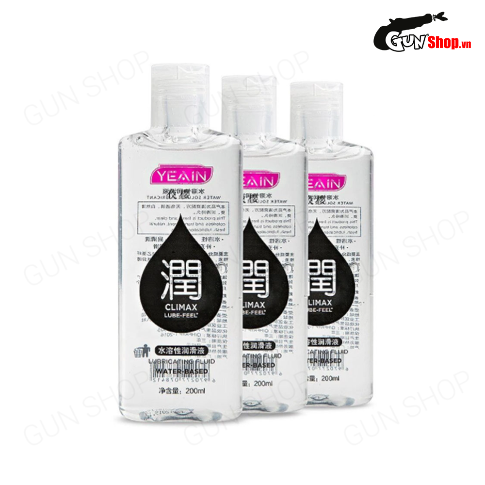 Gel bôi trơn gốc nước Yeain Climax Lube 200ml - Mượt mà, an toàn — ảnh 5
