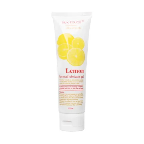 Gel bôi trơn hương chanh Silk Touch 100ml - Mượt mà, an toàn, dễ dùng