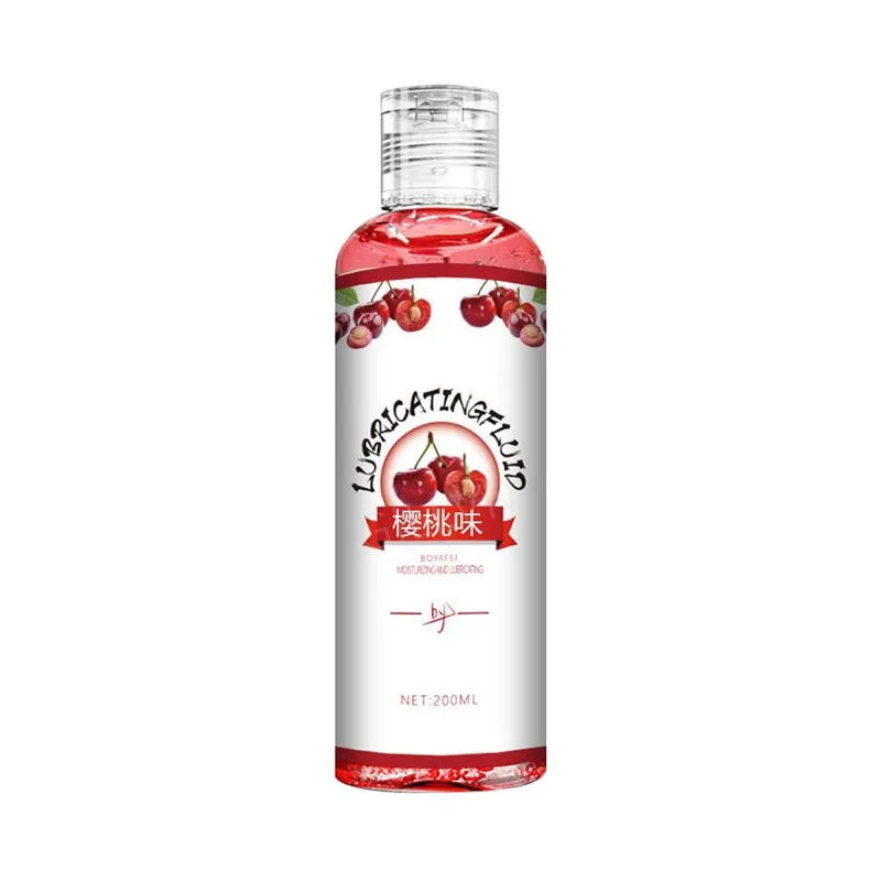 Gel bôi trơn Boyafei Cherry 200ml mượt mà thơm ngọt, tăng cảm giác