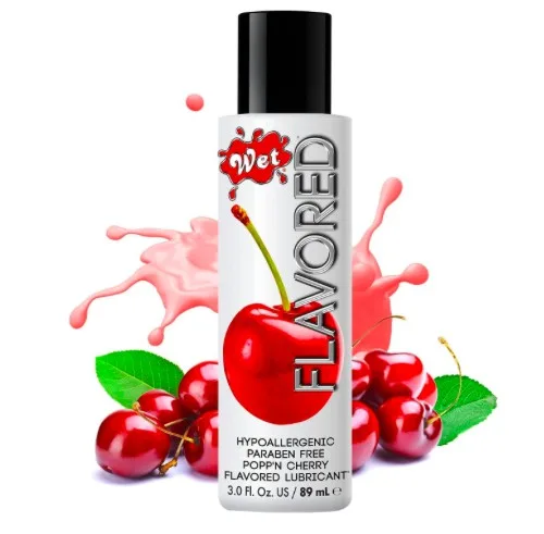 Gel bôi trơn Wet hương Cherry ngọt ngào 89ml tăng khoái cảm