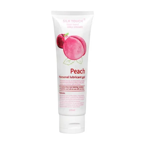 Gel bôi trơn hương đào Silk Touch 100ml cho đêm yêu mê say