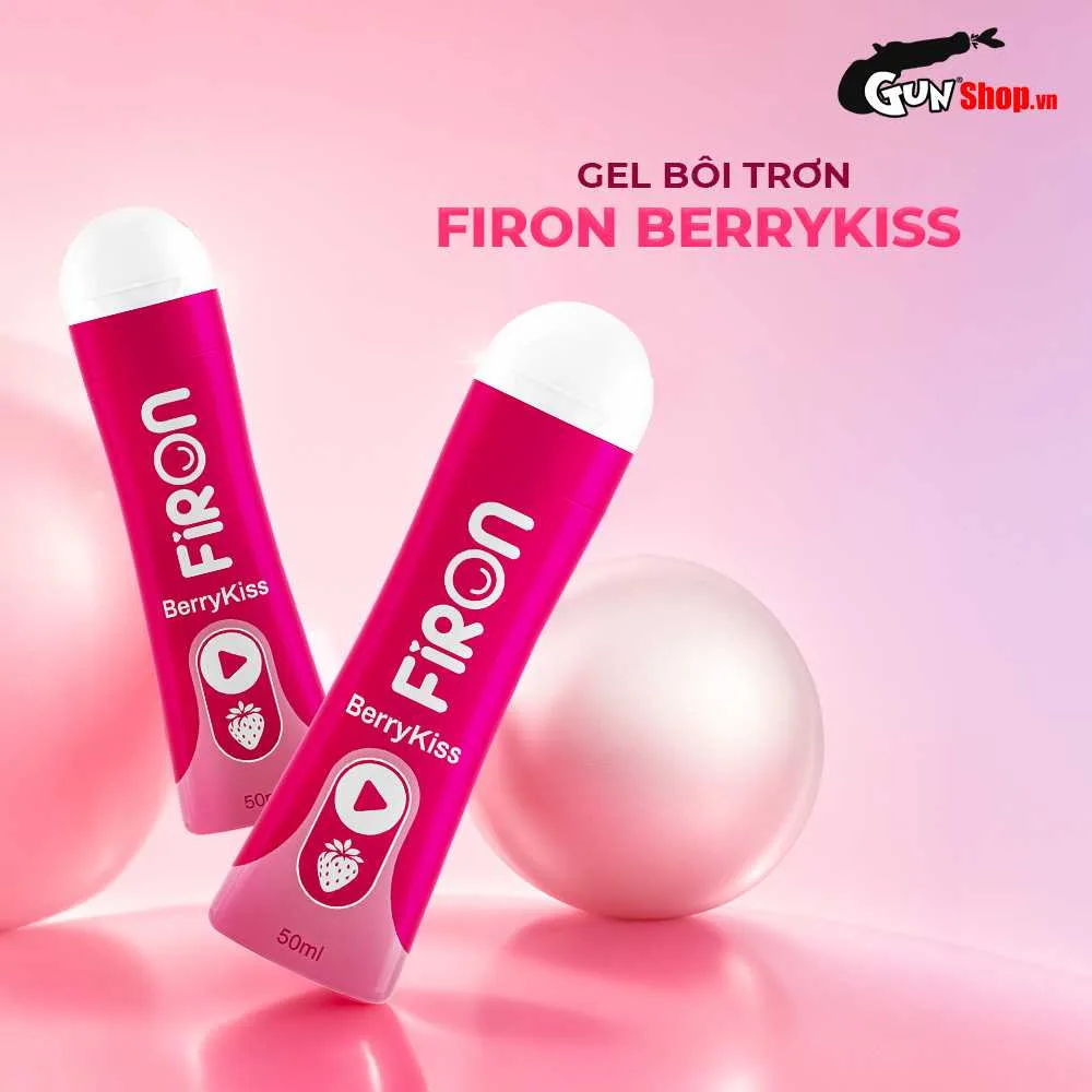 Gel bôi trơn hương dâu Firon Berry Kiss - Chai 50ml — ảnh 3
