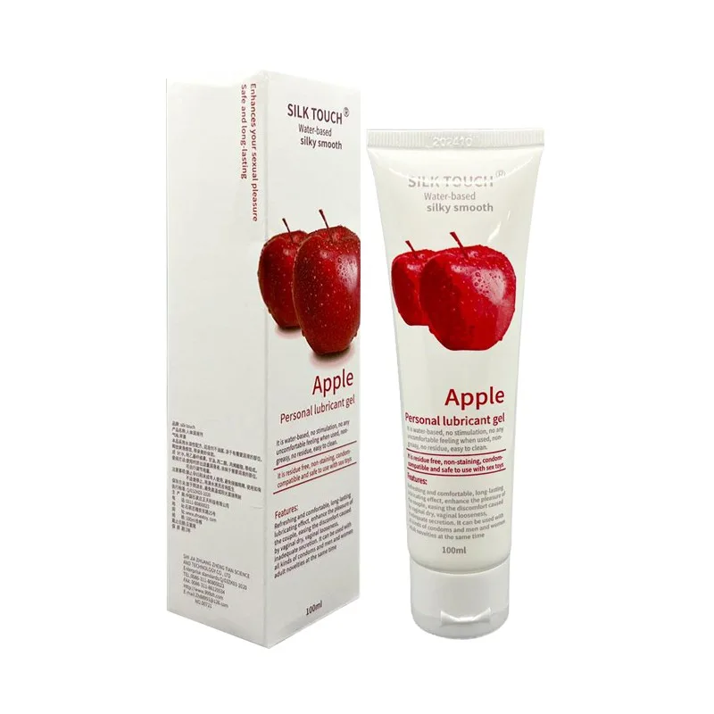 Gel bôi trơn hương táo Silk Touch 100ml mềm mượt, an toàn