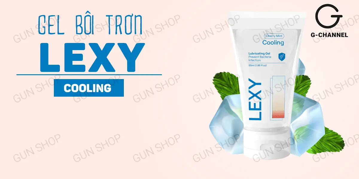 Gel bôi trơn Lexy bạc hà mát lạnh 55ml tăng khoái cảm — ảnh 2