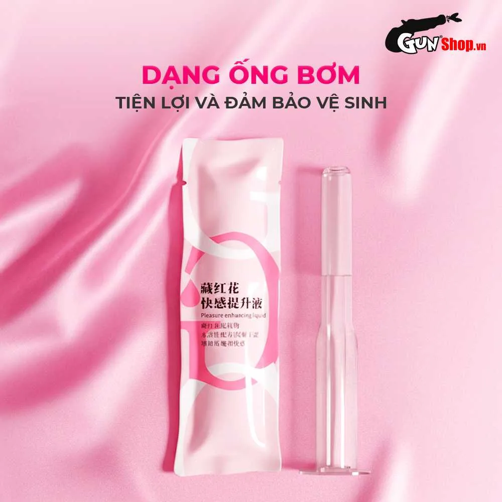 Gel bôi trơn ống bơm Guangquan Saffron - Tinh chất hoa nghệ tây, tăng khoái cảm - Ống 5ml — ảnh 4