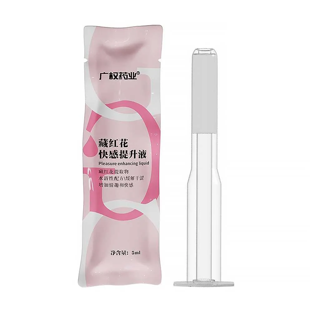 Gel bôi trơn ống bơm Guangquan Saffron - Tinh chất hoa nghệ tây, tăng khoái cảm - Ống 5ml — ảnh 2