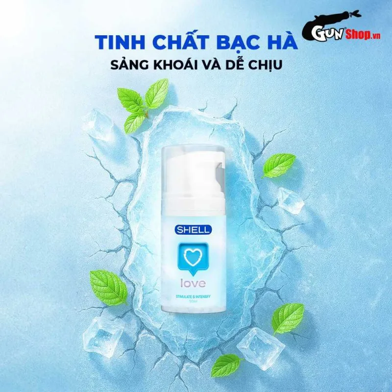 Gel se khít âm đạo Shell Love Blue 50ml tăng hưng phấn nữ — ảnh 5