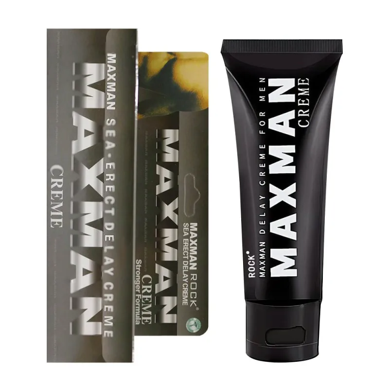 Gel bôi trơn Maxman Xám 60g kéo dài thời gian tăng kích thước hiệu quả