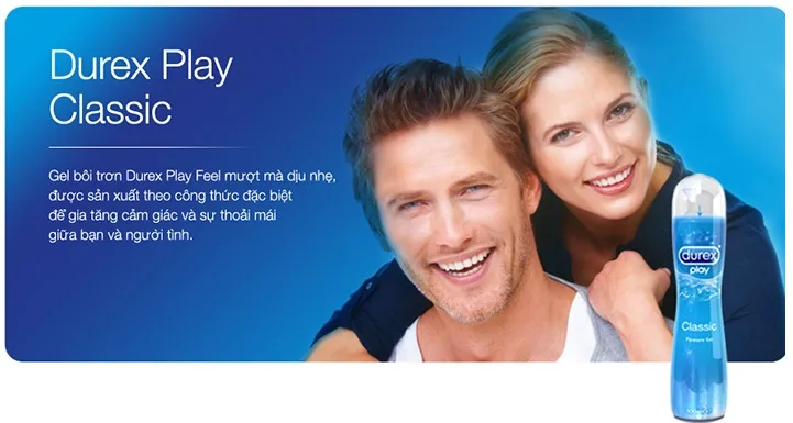 Gel bôi trơn Durex Play Classic 50ml an toàn tăng khoái cảm — Bán Gel bôi trơn Durex Play Classic 50ml hàng xách tay
