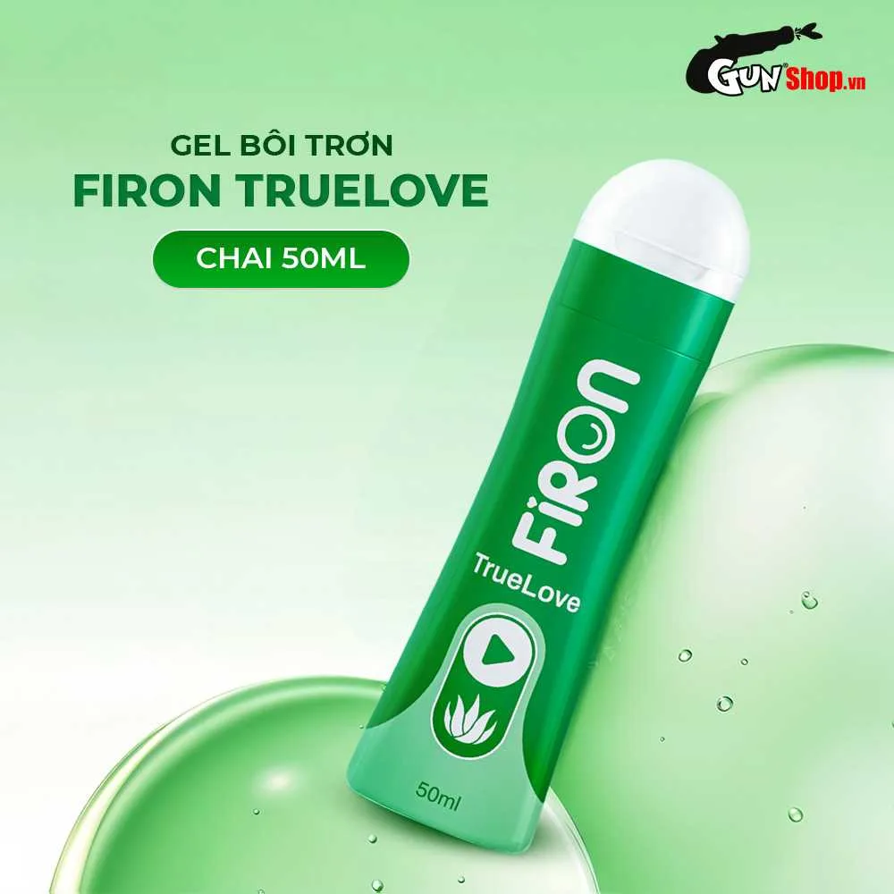 Gel bôi trơn tinh chất lô hội Firon True Love - Chai 50ml — ảnh 3