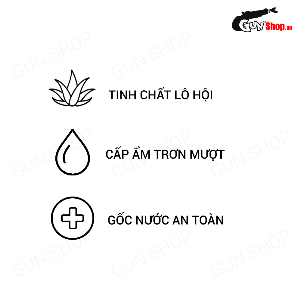 Gel bôi trơn lô hội dưỡng ẩm tự nhiên OLO Smooth 60ml chính hãng — ảnh 3