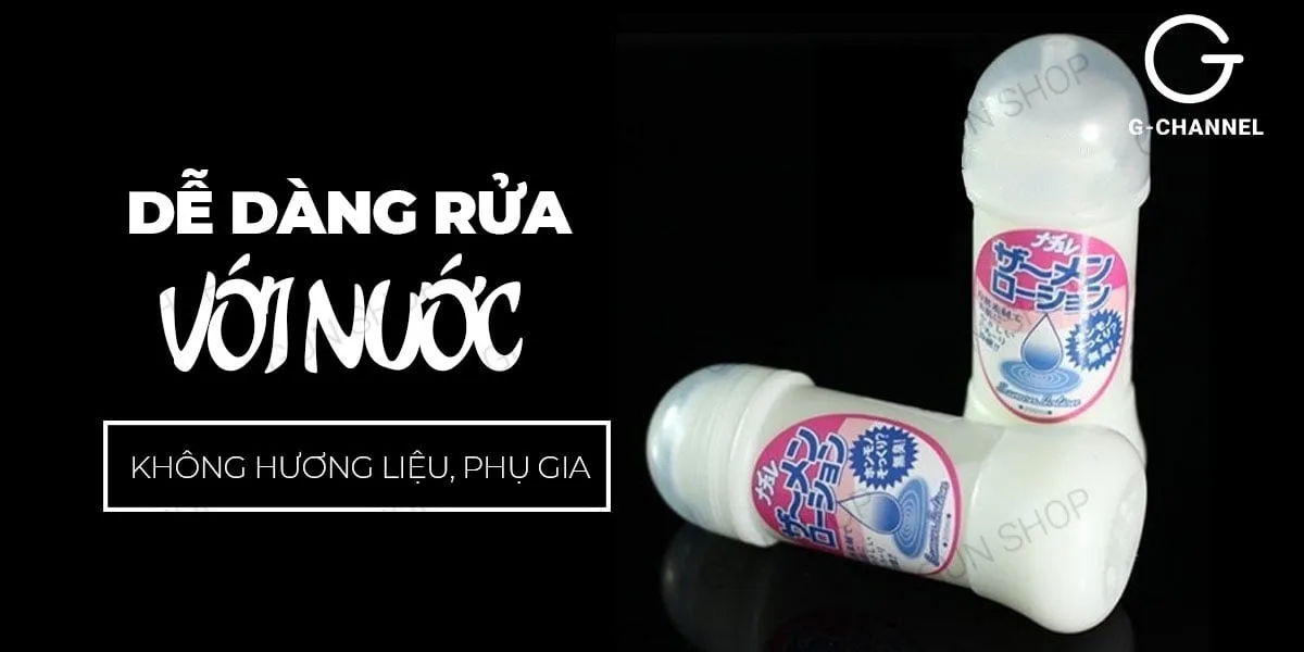 Gel tinh trùng bôi trơn cao cấp Nhật Bản siêu trơn 300ml — So sánh Gel tinh trùng bôi trơn cao cấp Nhật Bản siêu trơn (2)