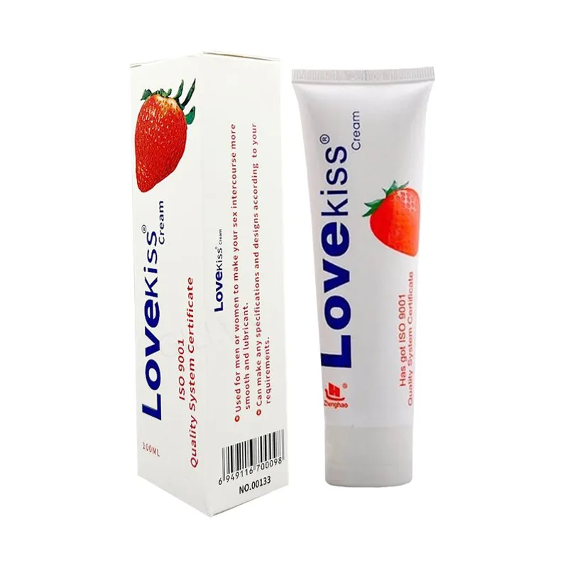 Gel bôi trơn Love Kiss hương dâu 100ml tăng khoái cảm