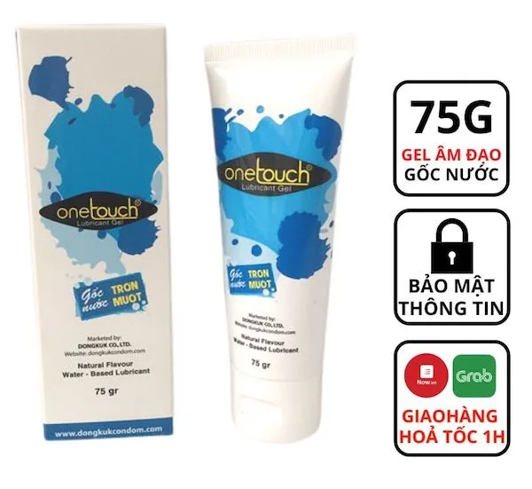 Gel bôi trơn Onetouch gốc nước Thái Lan 75g an toàn, không diệt tinh trùng — ảnh 3