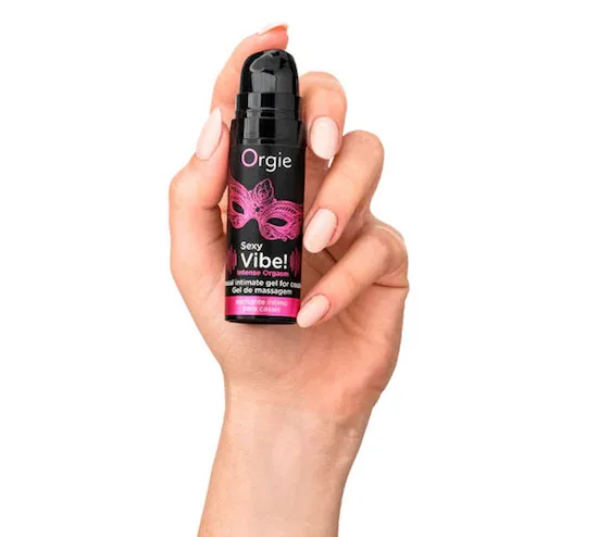 Gel Kích Thích Rung Tê Orgie Sexy Vibe Intense Orgasm 15ml Nóng Lạnh Tăng Khoái Cảm Nữ Giới — ảnh 3