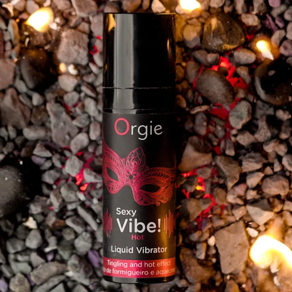 Gel Rung Orgie Sexy Vibe! Hot Làm Nóng Hương Dâu Oral Sex — ảnh 4