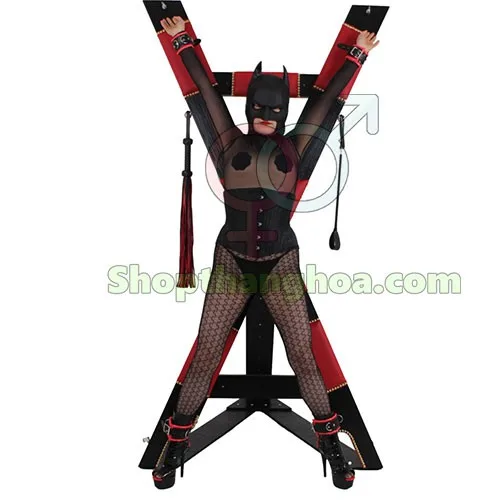 Giàn chữ X BDSM cố định cơ thể tra tấn cực mê GSM005 7 giá tốt