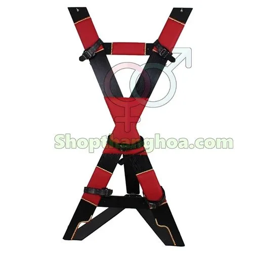 Giàn chữ X BDSM cố định cơ thể tra tấn cực mê GSM005 7 giá tốt — ảnh 5