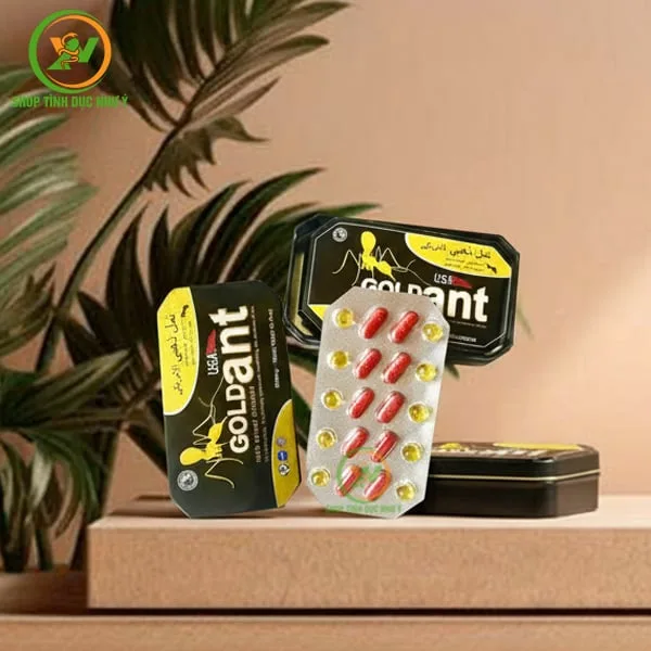 Gold Ant USA chính hãng tăng cường cường dương bền lâu - Kiến Vàng Đen Tây Tạng — ảnh 2