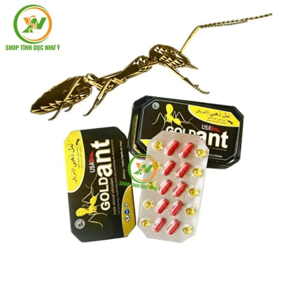 Gold Ant USA chính hãng tăng cường cường dương bền lâu - Kiến Vàng Đen Tây Tạng — ảnh 5