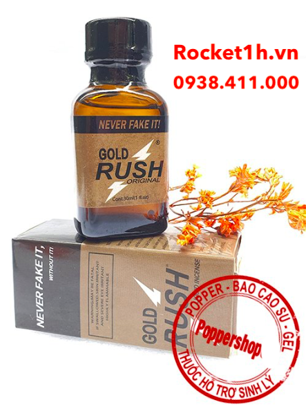 Popper Gold Rush 30ml - Tăng khoái cảm, hương thơm đẳng cấp — ảnh 3