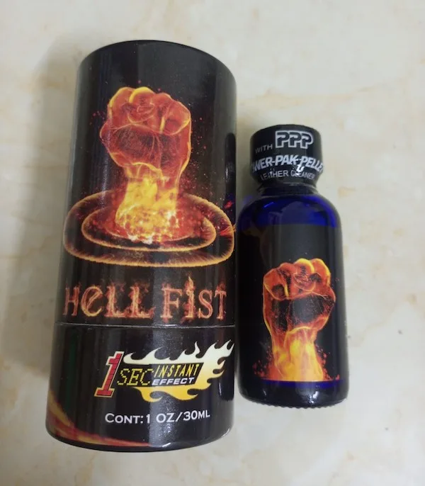 Popper Hell Fist 30ml Chính Hãng Kích Thích Mạnh Mẽ Tăng Khoái Cảm — ảnh 2