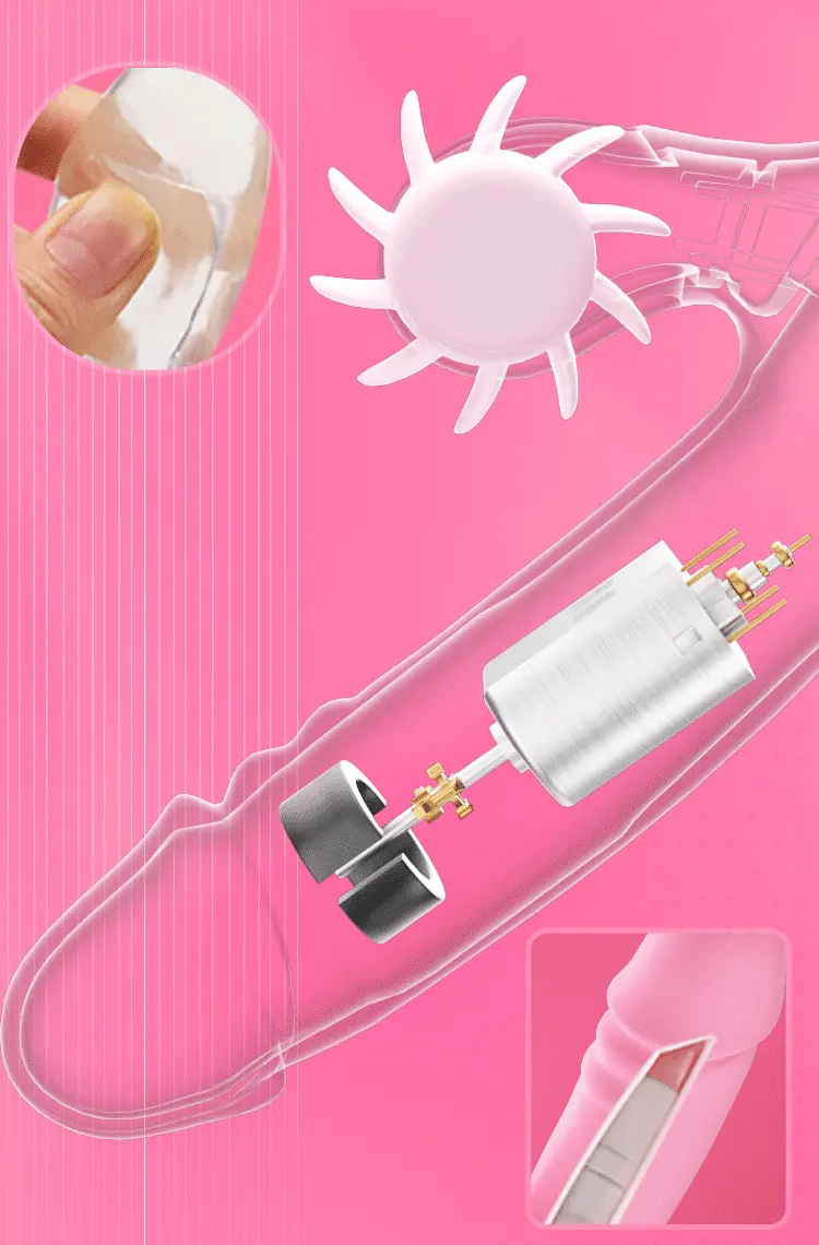 Dương vật giả rung thụt 9 chế độ xoay liếm toả nhiệt cao cấp Yeain Hot Whell trải nghiệm chân thực kích thích mạnh — ảnh 5