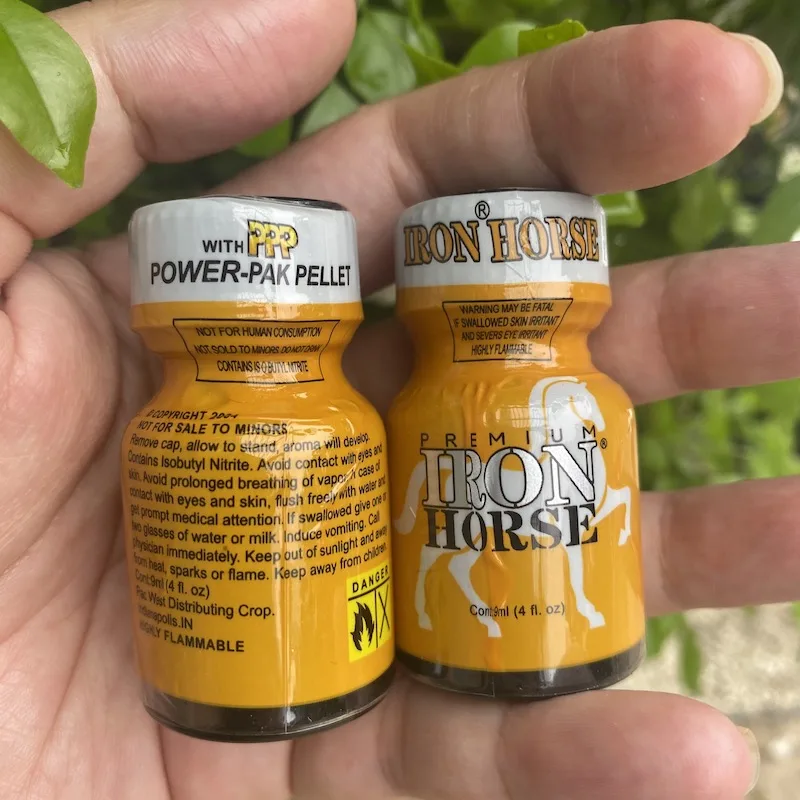 Popper Iron Horse 10ml Mỹ chính hãng PWD tăng khoái cảm mạnh — Hướng dẫn sử dụng tiện lợi, an toàn