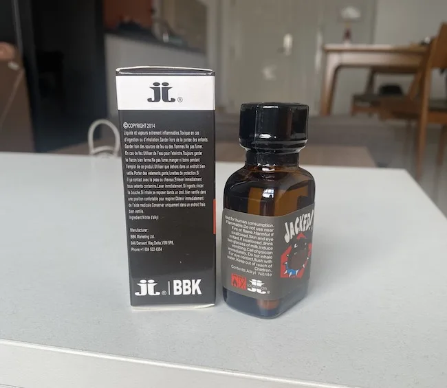 Popper Jacked 30ml USA chính hãng Lockerroom mạnh Top Bot — hình 3