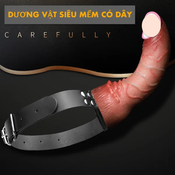 Dương vật giả dây đeo Jiuai mềm kích thích sướng tột đỉnh — Sản phẩm không rung nhưng có độ đặc ruột vừa phải, tạo cảm