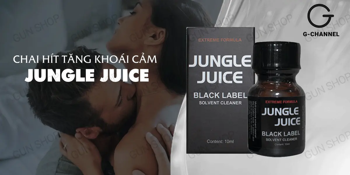 Popper Jungle Juice Black Label 10ml chính hãng Mỹ USA PWD — ảnh 2