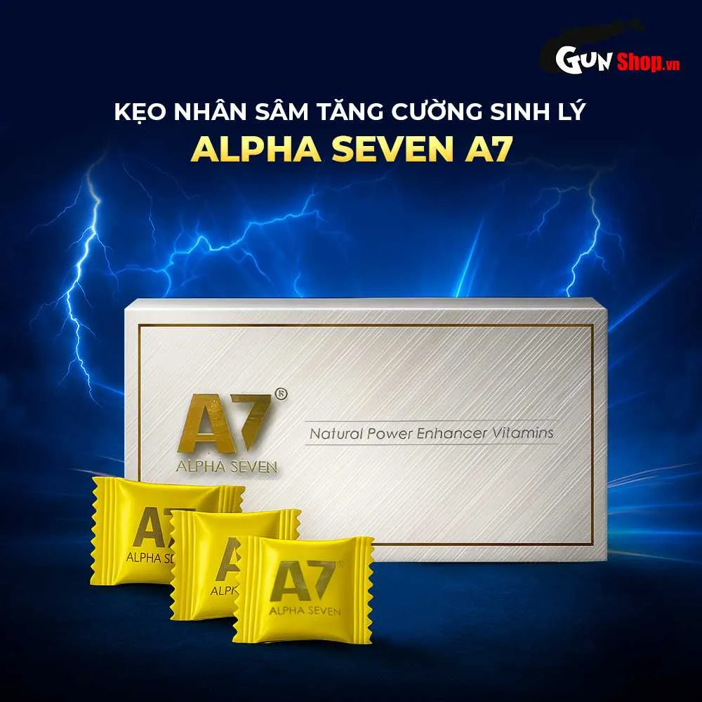 Kẹo A7 Alpha Seven chính hãng tăng cường sinh lý nam hiệu quả — ảnh 2