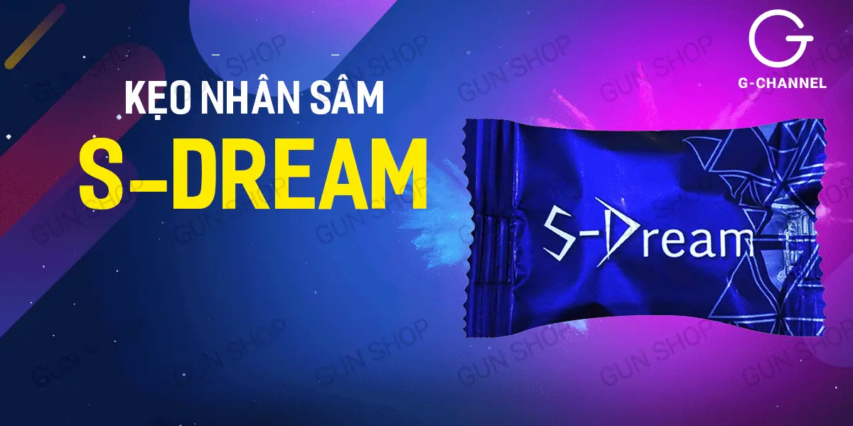 Kẹo nhân sâm S-Dream tăng sinh lý nhanh bổ dưỡng chất lượng cao — ảnh 2