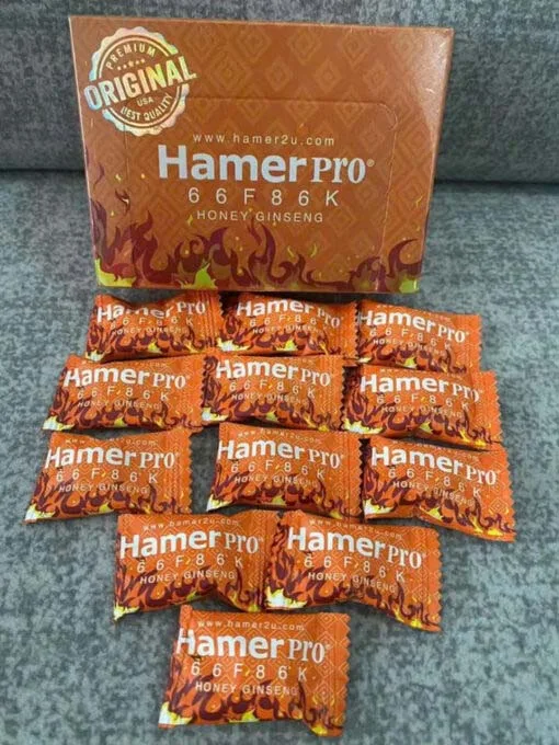 Kẹo Sâm Hamerpro Mật Ong tăng cường sinh lực tự nhiên cho — Thông số sản phẩm và công dụng chi tiết