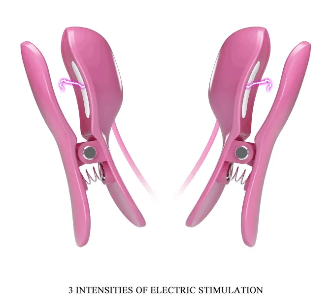 Kẹp ti kích điện PRETTY LOVE NIPPLE CLIP kích thích núm vú nhũ hoa — ảnh 3