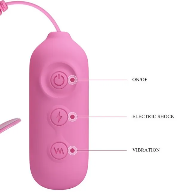 Kẹp ti kích điện PRETTY LOVE NIPPLE CLIP kích thích núm vú nhũ hoa Kẹp ti kích điện PRETTY LOVE NIPPLE CLIP kích thích núm vú — Chất liệu cao cấp – An toàn và thân thiện với da